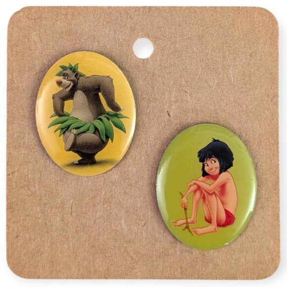 Jungle Book Disney Carrefour Tiny Pins: Baloo and Mowgli